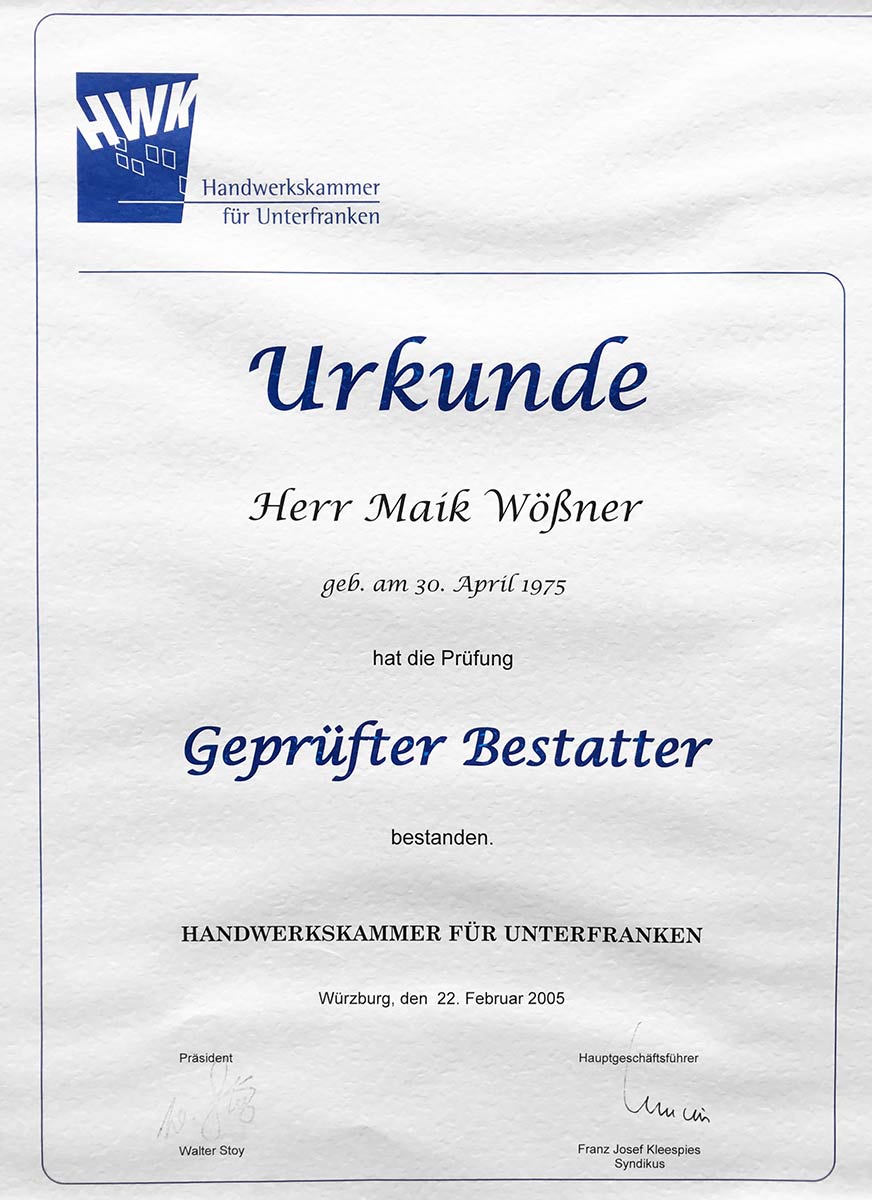Bestatter